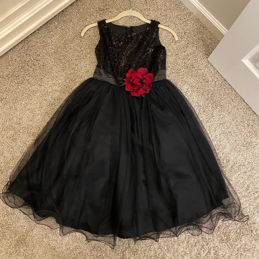 Girls Black Dress Size 11/12